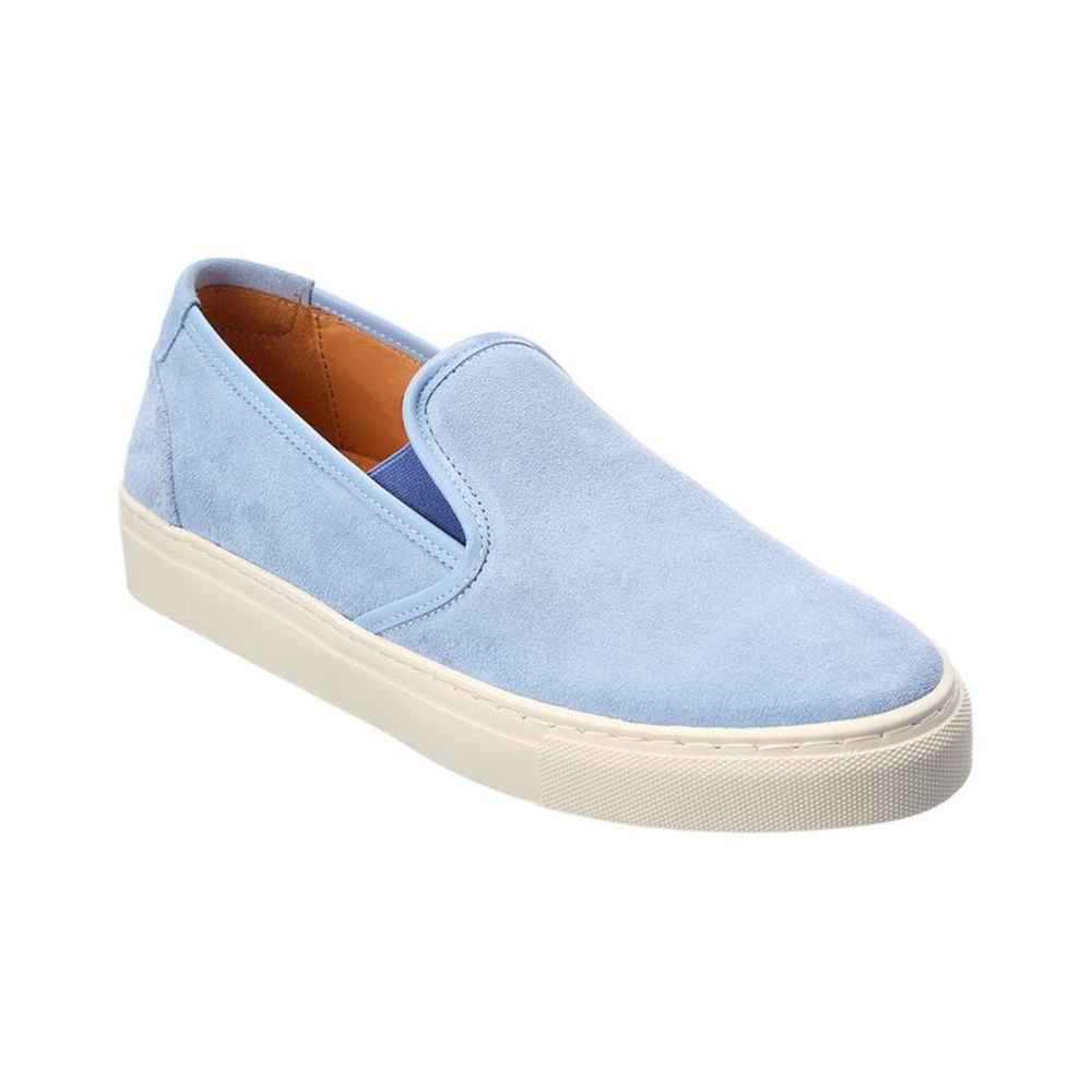 Alphakilo Campus Suede Slip-On Sneaker, Blue